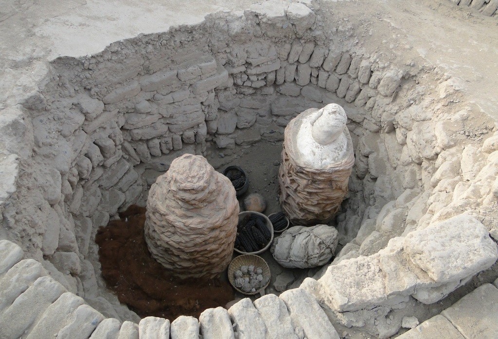 Mumias da Huaca Pucllana, Lima, Peru