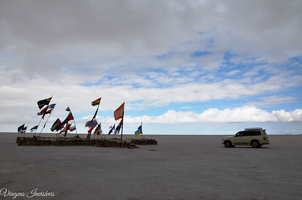 Tempo fechado no Museu do Sal, Uyuni