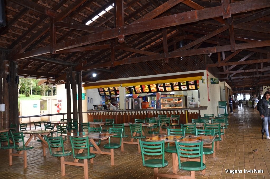 Estrutura de alimentação Cataratas do Iguaçu