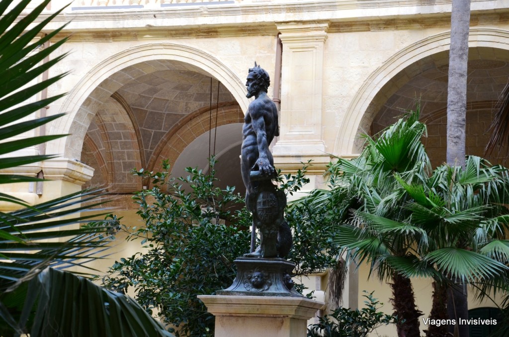 Pátio de Netuno, Palácio dos Grandes Mestres, Valeta, Malta