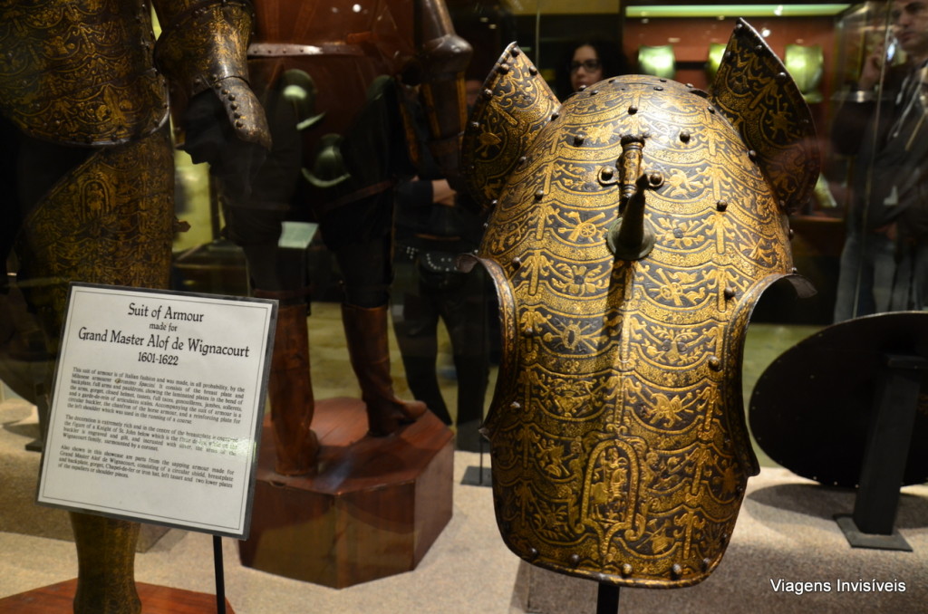 Rica armadura, Armaria, Palácio dos Grandes Mestres, Valeta, Malta
