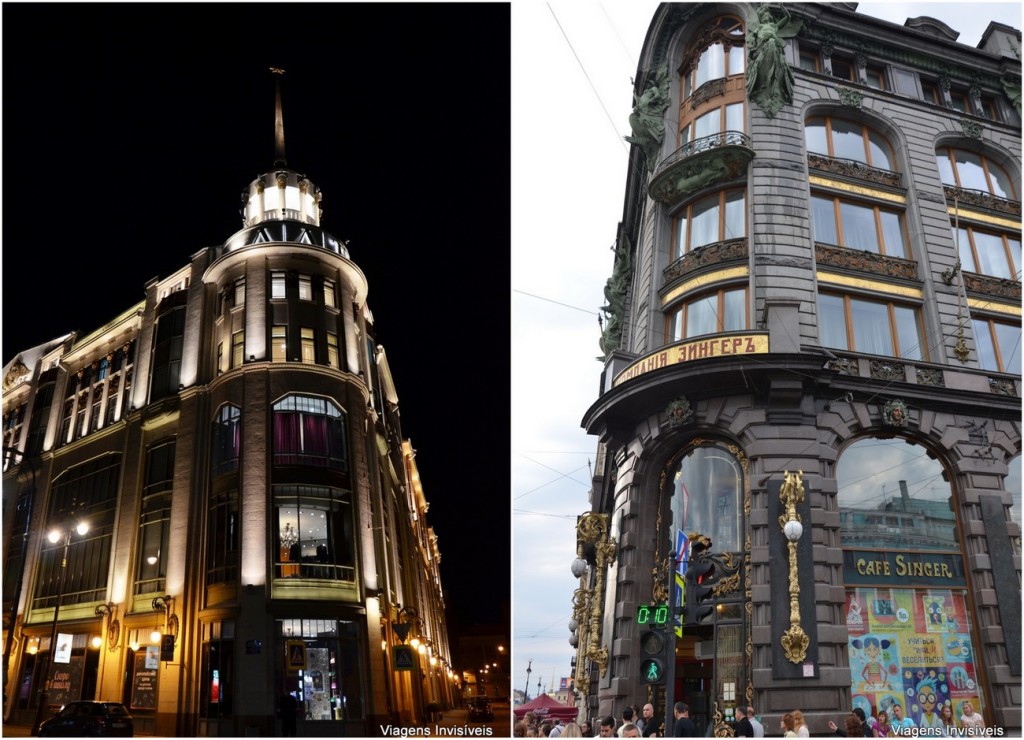 Edf. singer, av. Nevskiy Prospekt, São Petesburgo, Russia