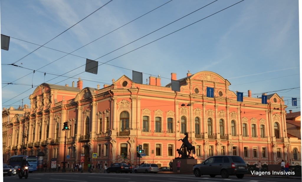 Palácio Beloselskiy-Belozerskiy, Av. Nevskiy Prospekt, Sao Petesburgo