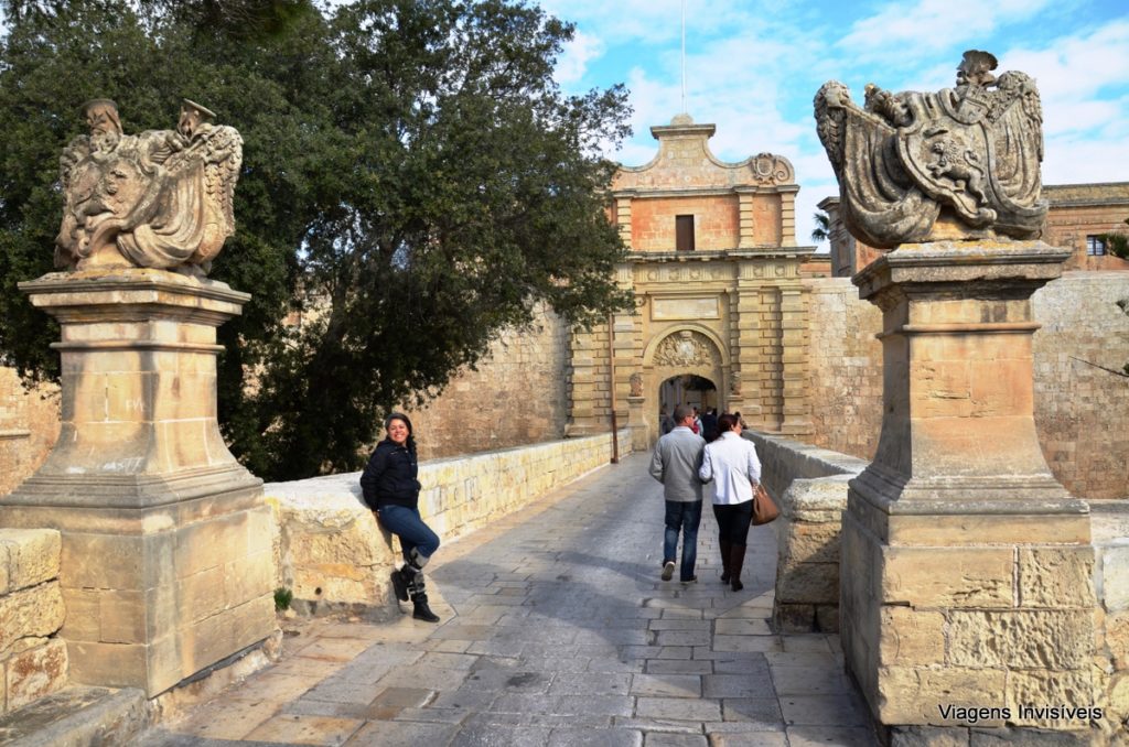 Portão de entrada de Mdina, Malta