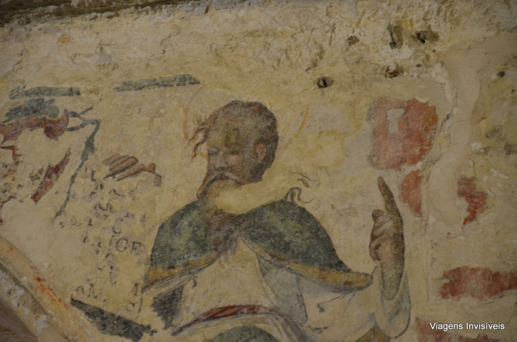 Afresco original gruta de são paulo, Rabat, Malta