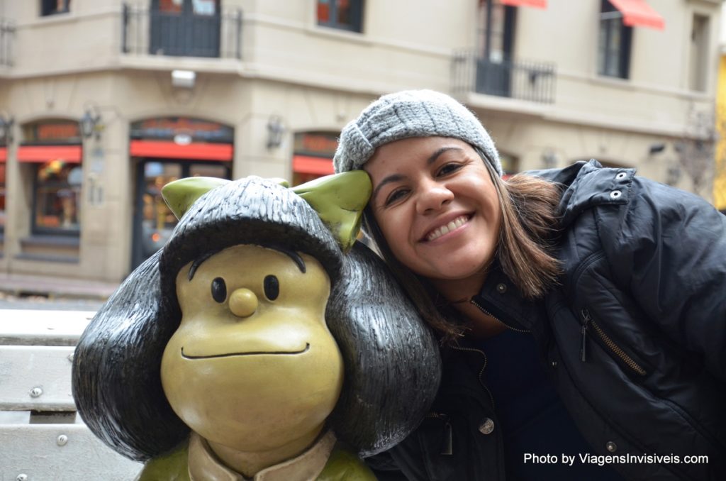 Eu e Mafalda em San Telmo