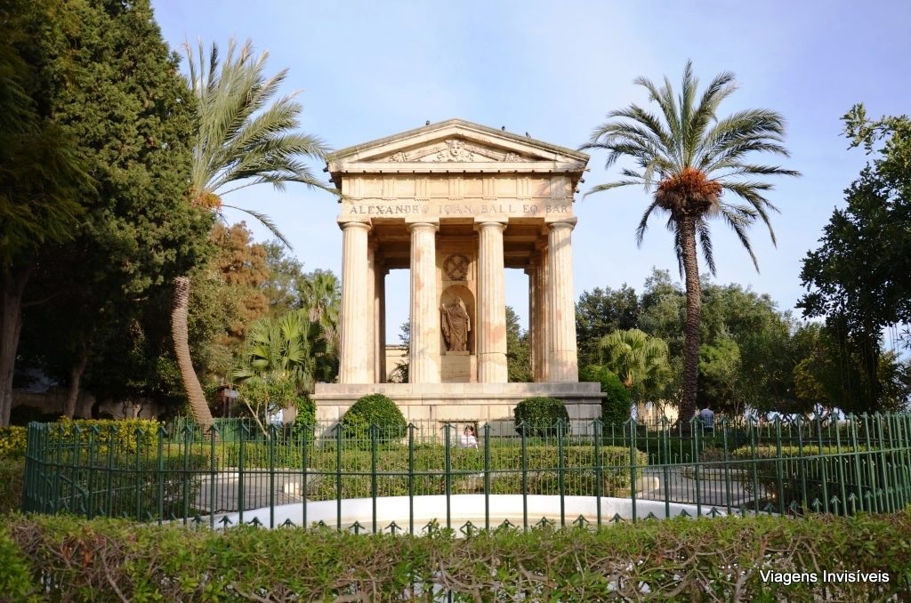 Lower Baracca garden, Valeta, Malta