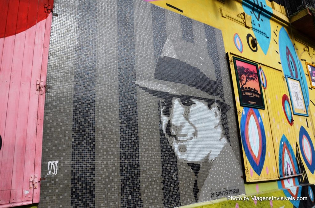 Carlos Gardel e a arte de rua de Abasto