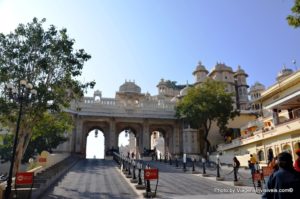 Entrada do City Palace, Udaipur, India