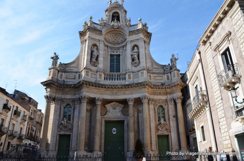 Basilica Collegiata, Catânia, Itália