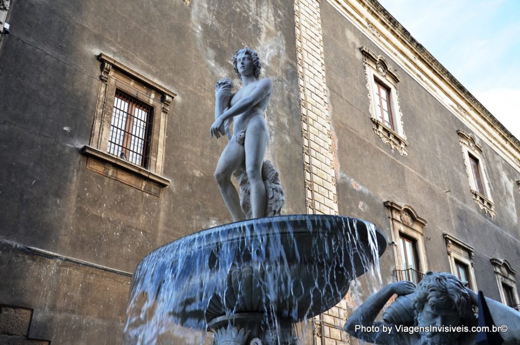 Fonte do Amenano, Catânia, Itália