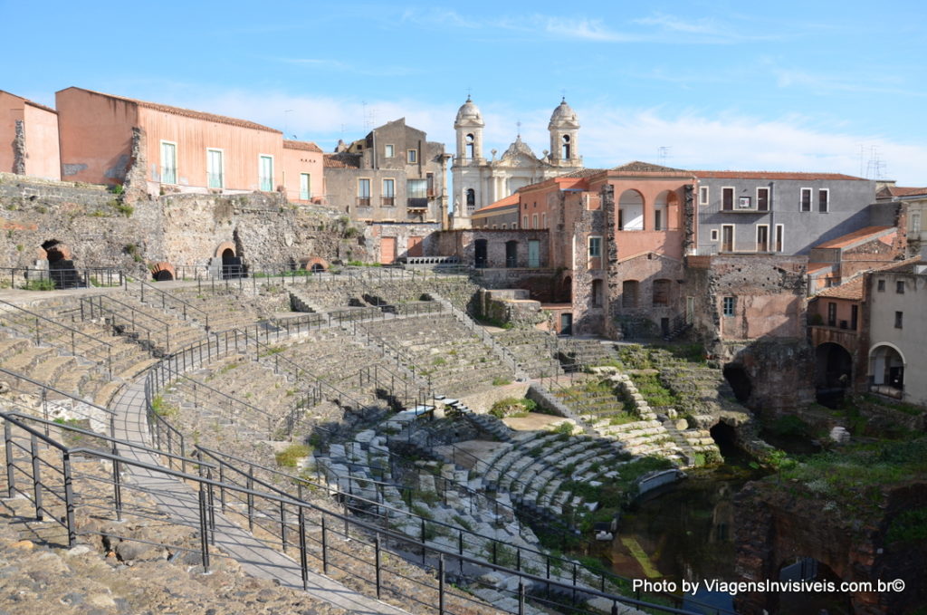Teatro Romano, Catânia, Itália
