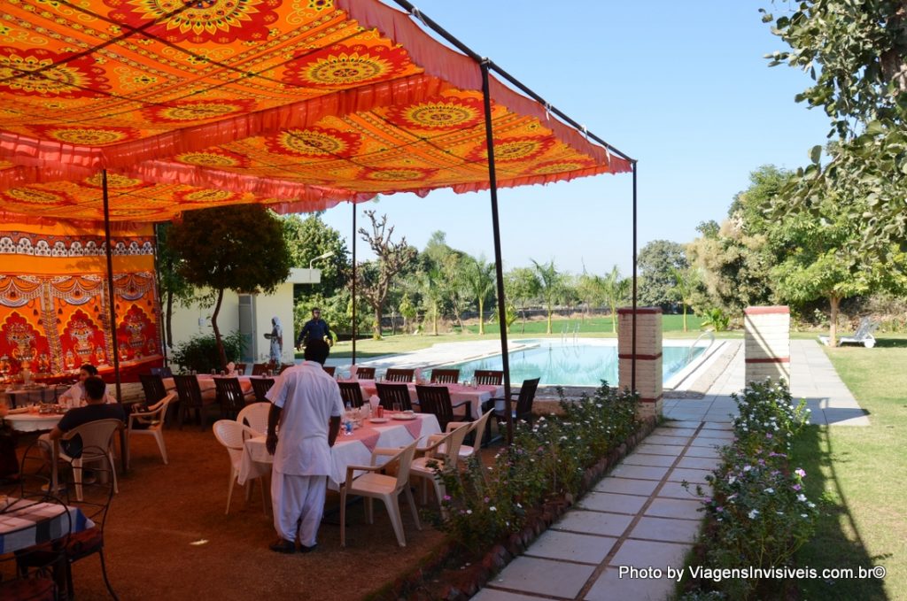 Restaurante Chandra Hill Resort, Ranakpur, Índia