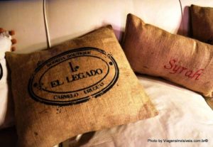 Detalhes, vinícola El Legado, Carmelo, Uruguai