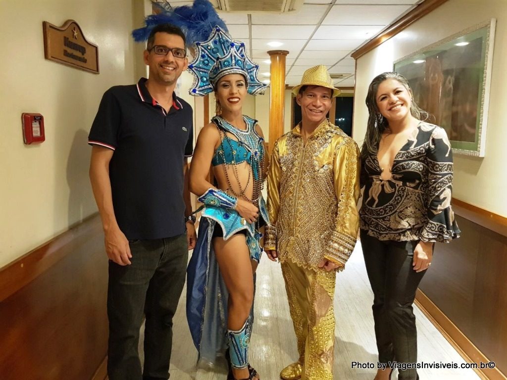 Apresentação final do navio Iberoestar Grand Amazon, Amazônia
