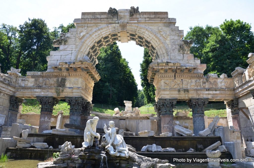 Esculturas, Schloss Schonbrunn, Viena Áustria