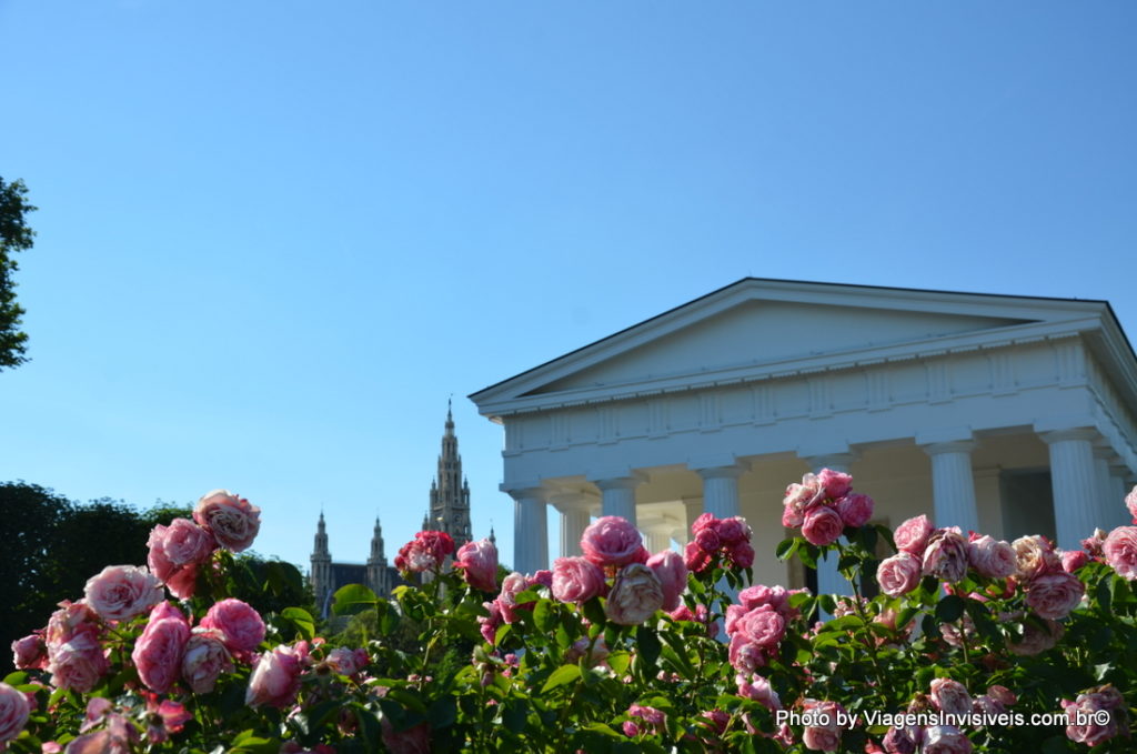 Inspiração grega, Volksgarten, Viena, Áustria