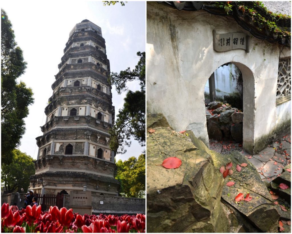 Pagode e labirintos, Tiger Hill, Suzhou, China