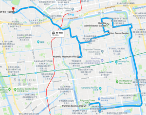 Os jardins de Suzhou