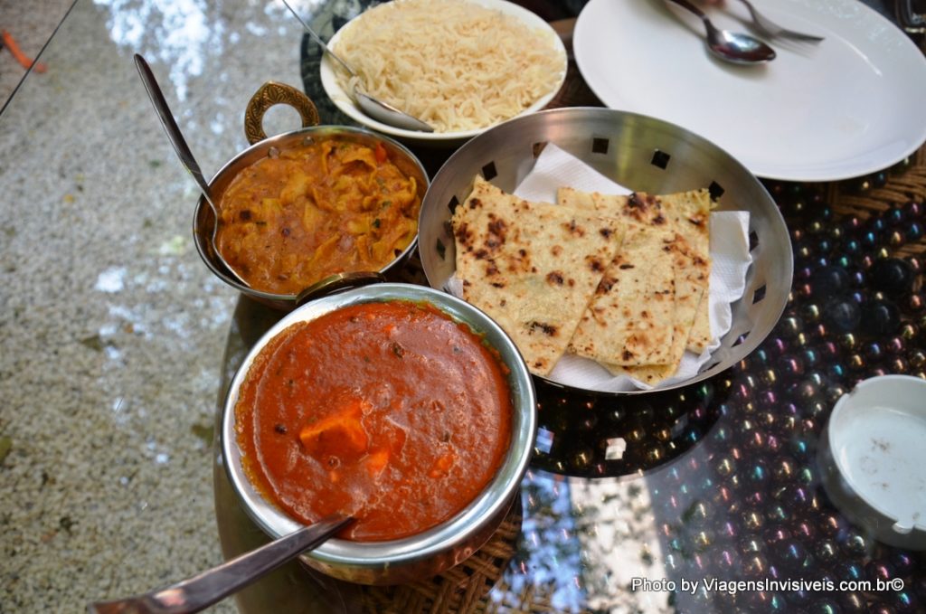 Comida do restaurante Jhankar Choti Haveli, Jodhpur, ìndia