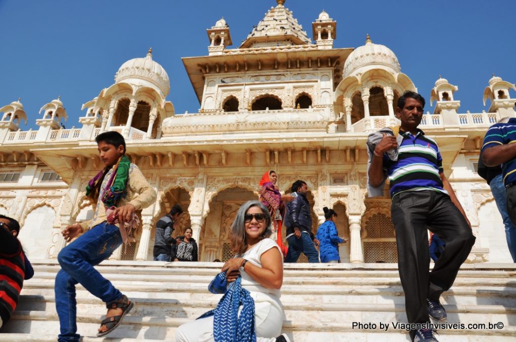 Eu entre os indianos, Jaswant Thada, Jodhpur, Índia