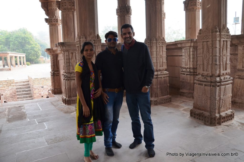 Fotos com indianos, Jardim de Jodhpur, Índia