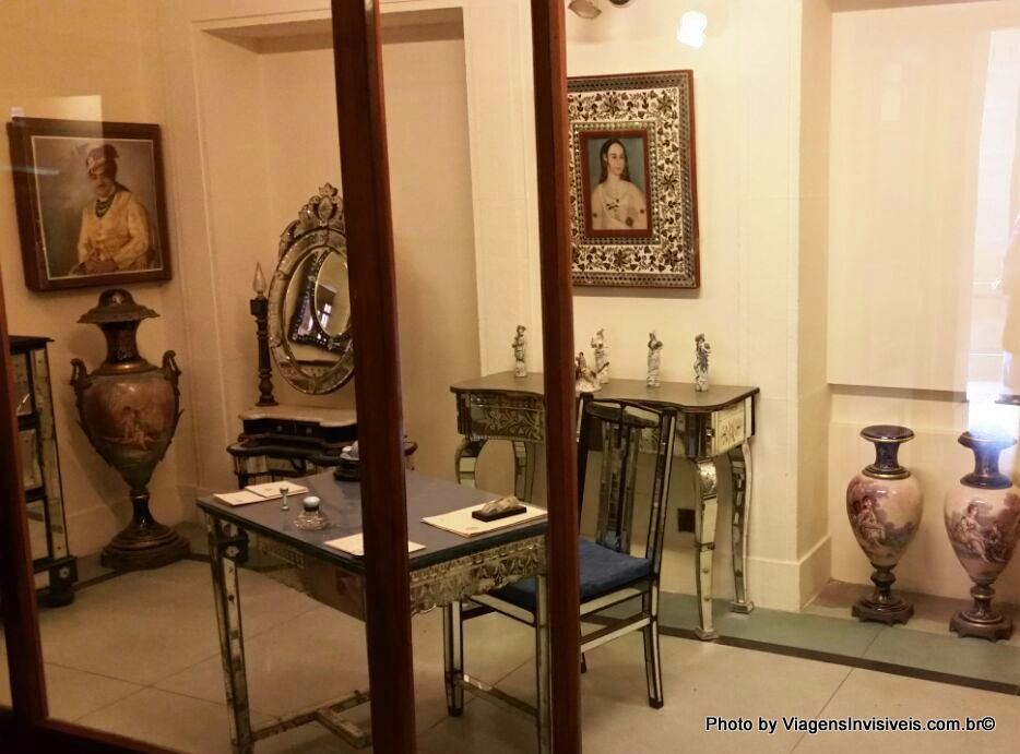 Sala da princesa e seus espelhos, Umaid Bhawan, Jodhpur, Índia