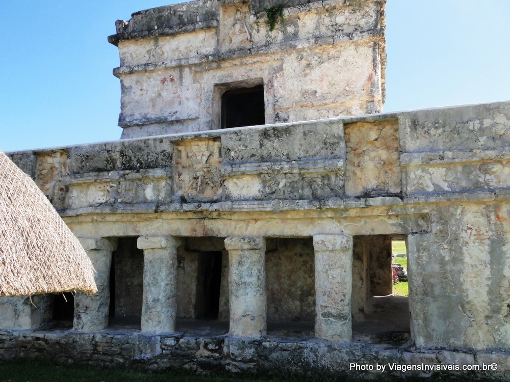 Ruínas Maias em ótimo estado de conservação, Tulum e Playa del Carmen, México