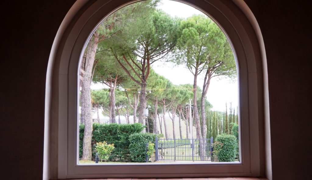 A imagem de Villa Cerna, a rota do Chianti na Toscana