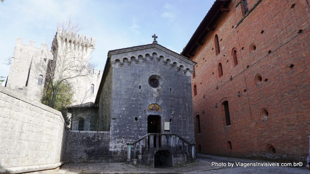 Capela do Castello di Brolio, Chianti, Itália