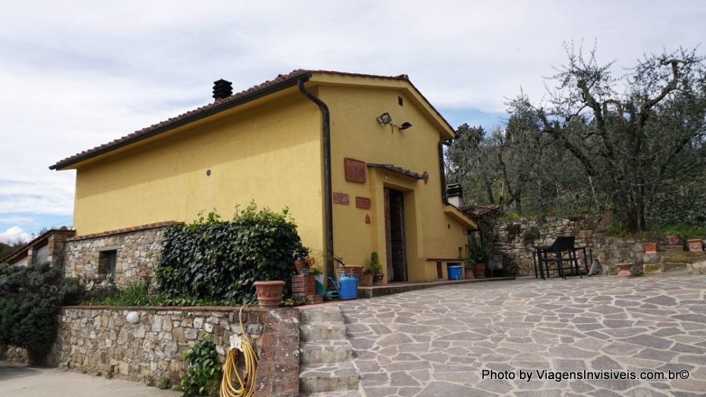 Local do tasting da Motefioralli, Greve in Chianti