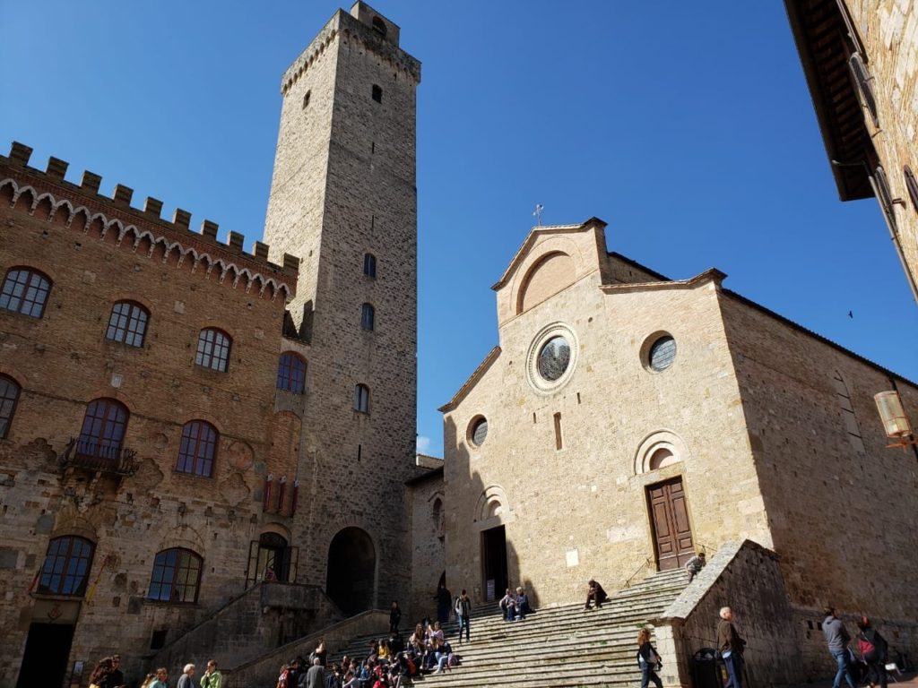 A Catedral de San Gimignano, cidades imperdíveis na Toscana