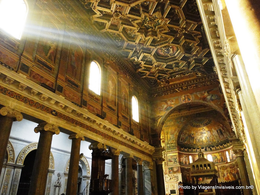 Igreja em Trastevere, Roma Compra de Tickets na Itália