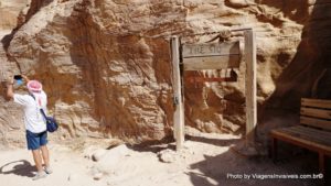 O Siq de Petra, Jordânia