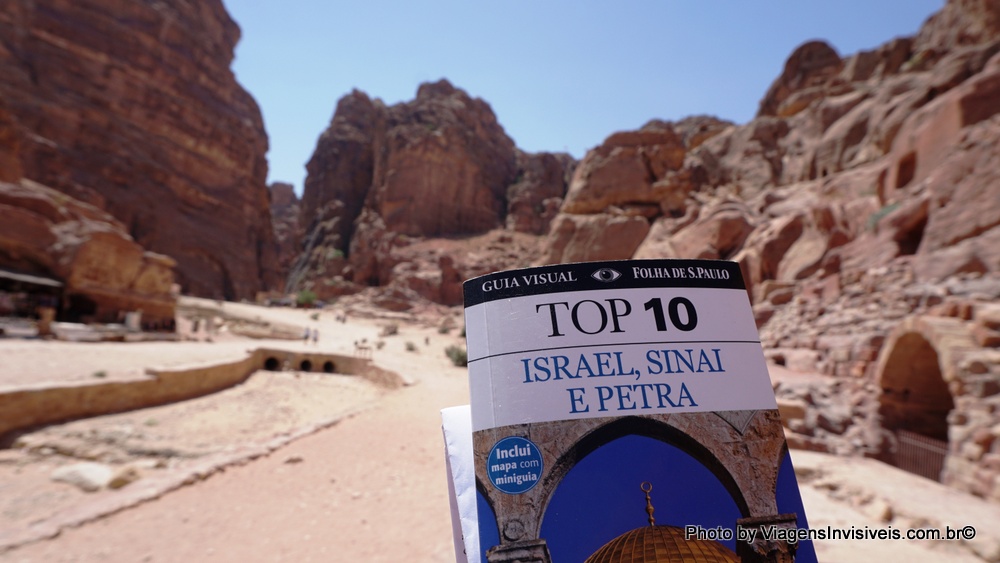 Panorama do deserto, Petra, Jordânia