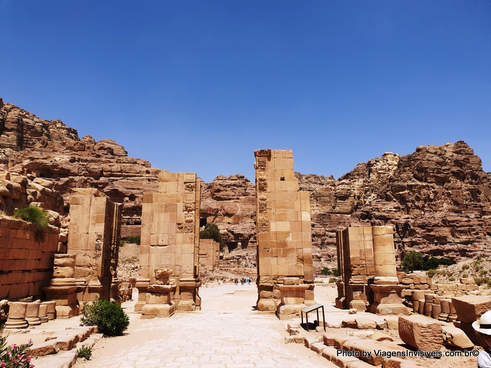 Portais Romanos em Petra, Jordânia