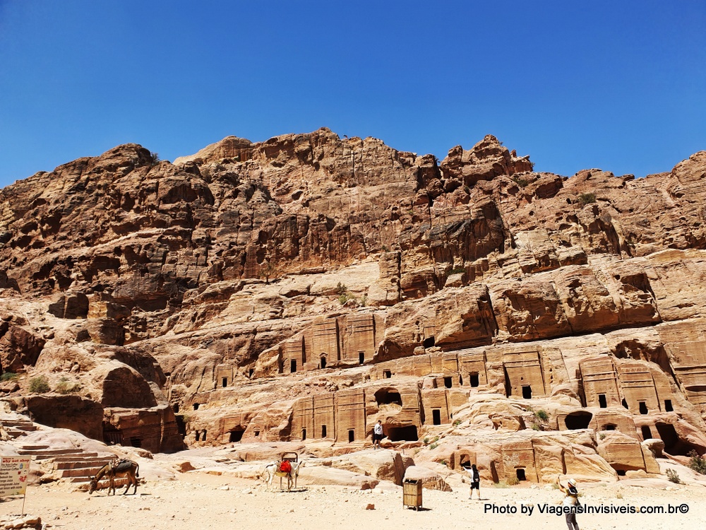 Tumbas em Petra, Jordânia