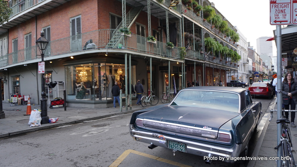 O French Quartier tem realmente seus encantos, Nova Orleans