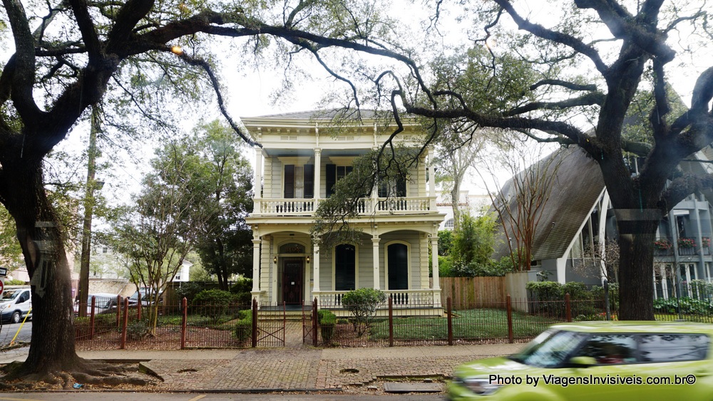 Uma casa mais charmosa que a outra no Garden District